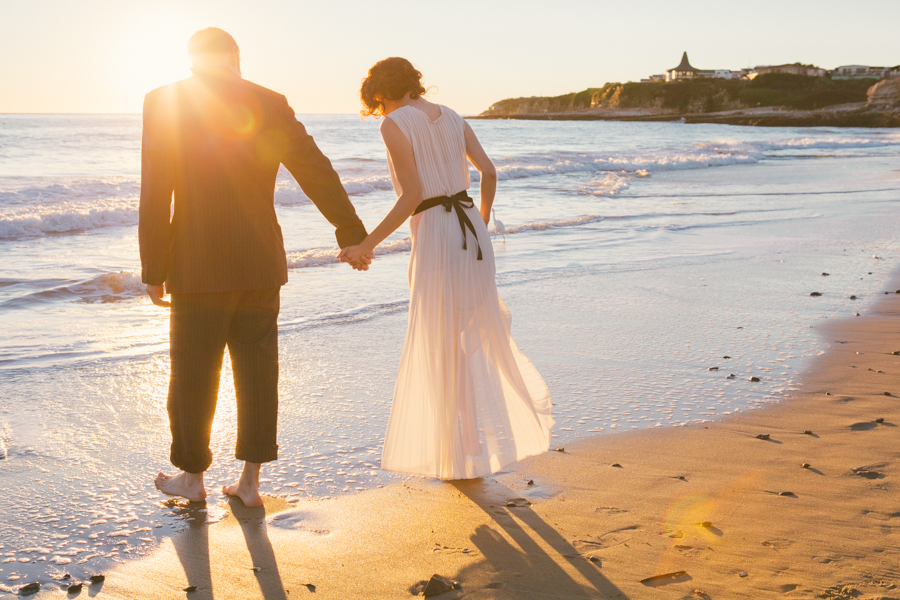 santa cruz beach wedding photography