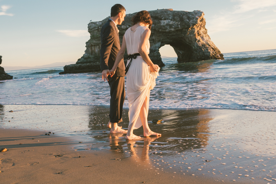 santa cruz beach wedding photography