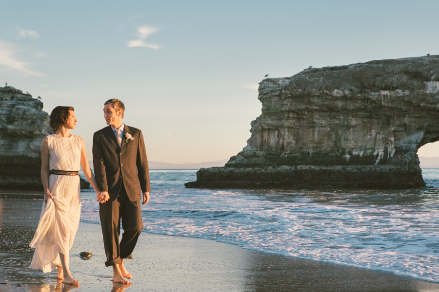 santa cruz beach wedding photography