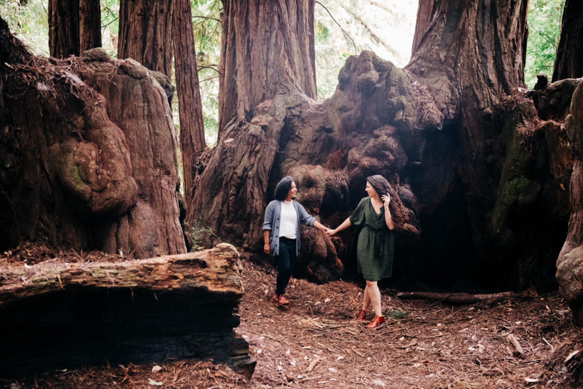 finger-lakes-forest-engagement-photography