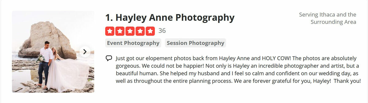hayley anne photography ithaca wedding photography watkins glen