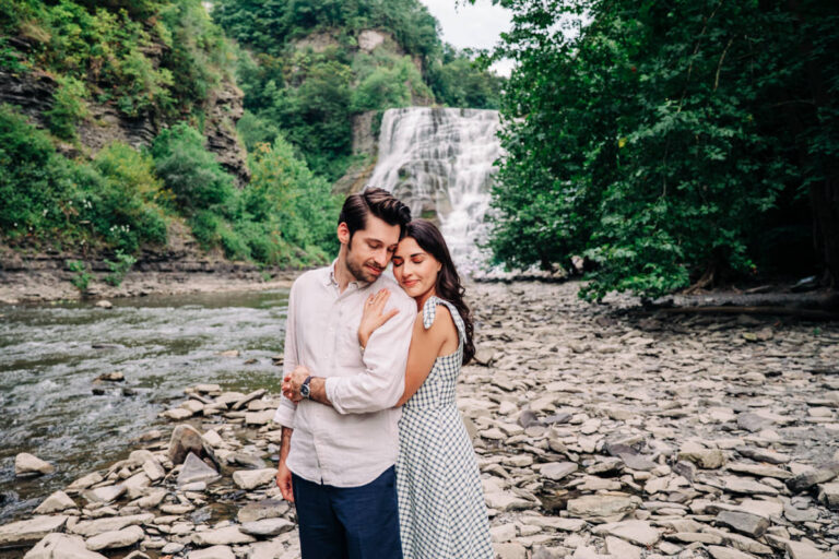 Ithaca NY Engagement Photos: Raquel & Andrew